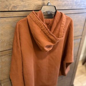 Frank and Eileen Kane caplet sweatshirt -cocoa brown